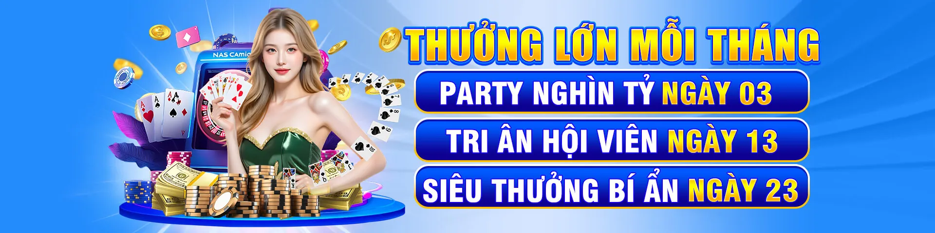 Hình ảnh chính hiển thị các chương trình khuyến mãi hấp dẫn của Mig88 Win 2026